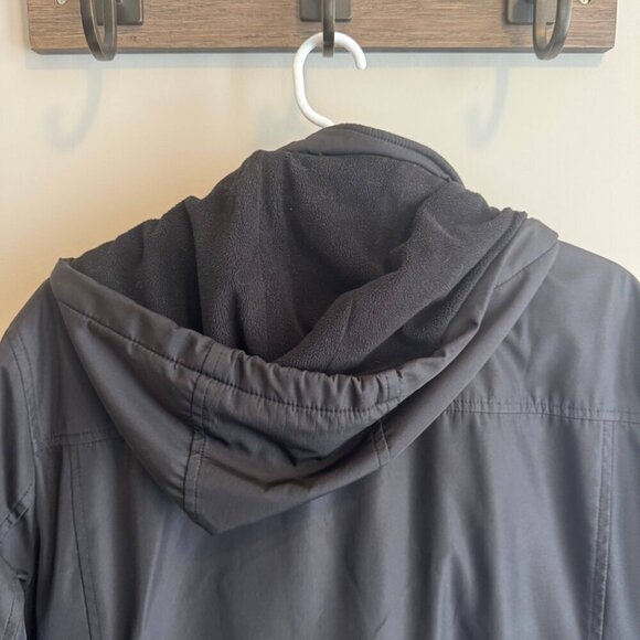 Calvin Klein Jacket Mens Medium Black Long Sleeve Full Zipper Pockets Outdoor - Picture 4 of 8